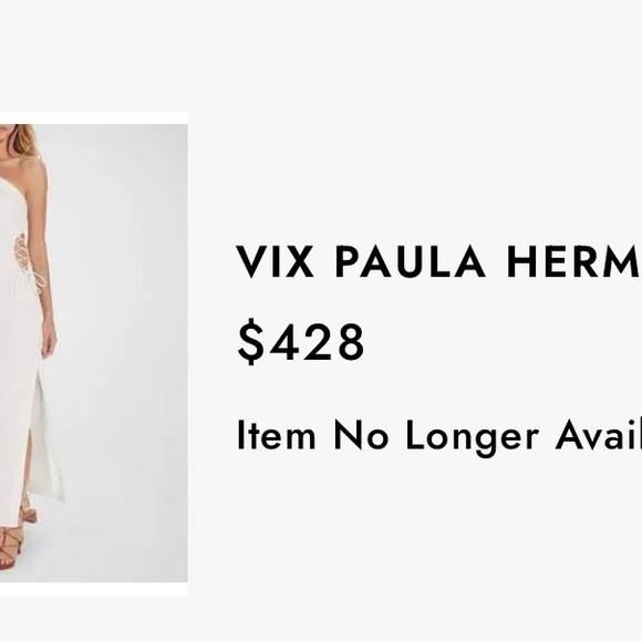 Vix Paula Hermanny Chic One-Shoulder White Linen Dress - Picture 5 of 10